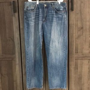 Lucky Brand 38 x 31 Vintage Straight Blue Jeans